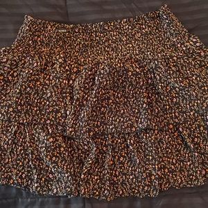 Women's forever 21 floral skirt size L